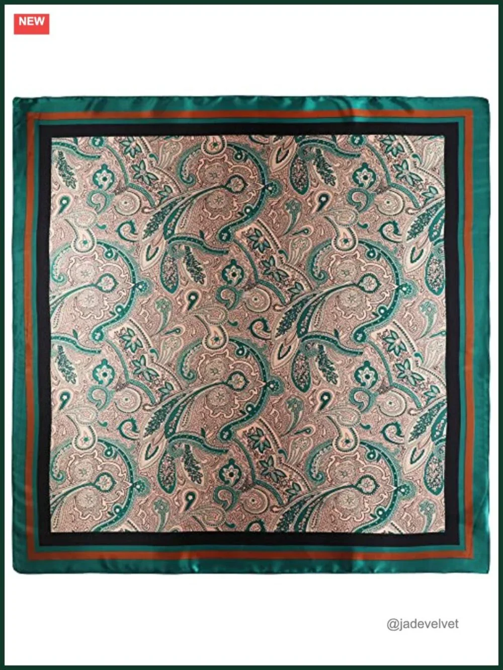 Satin Head Scarf for Women Silk Like Hair Wrap 35x35 Square Bandana